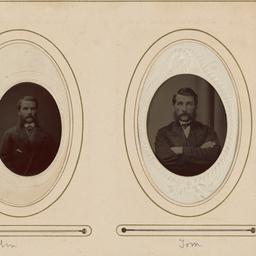 Two Portraits in Ovals: &qu...