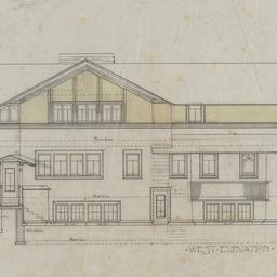 West elevation