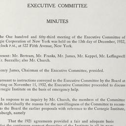 Executive Committee Meeting