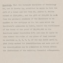 Board Meeting, 4/6/1925