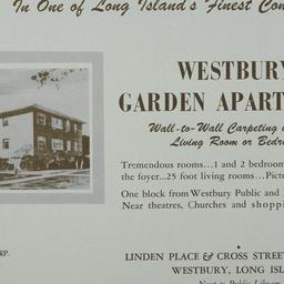 Westbury Garden Apartments,...