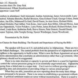 Minutes, 2002-01-23. The Mi...