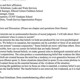Minutes, 2003-01-21. Ethics...