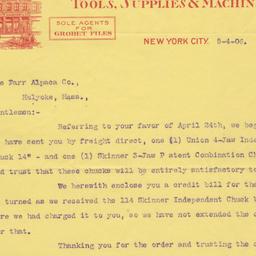 Montgomery & Co. letter