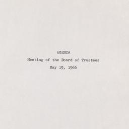 Meeting of the Board of Tru...