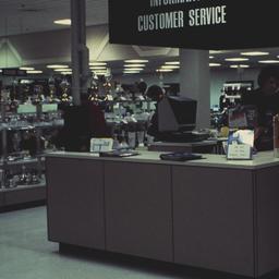 Interior view, information ...