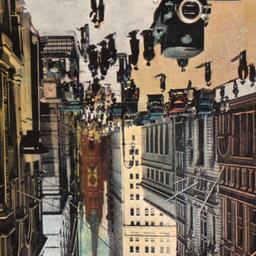 Wall Street, Looking West, ...