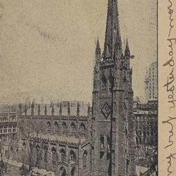 Trinity Church, New York.