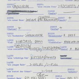 Western questionnaire, answ...