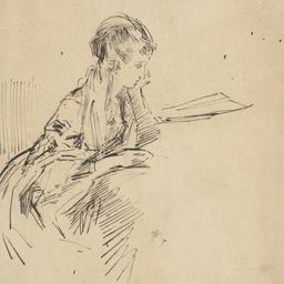 Young Woman Reading