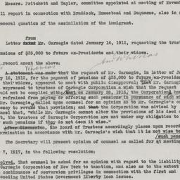 Board Meeting, 1/9/1918