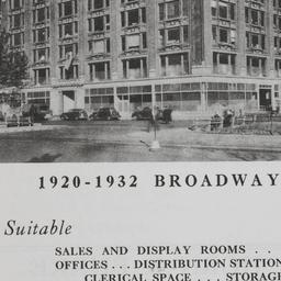 1920-1932 Broadway, For Ren...