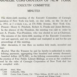 Executive Committee Meeting
