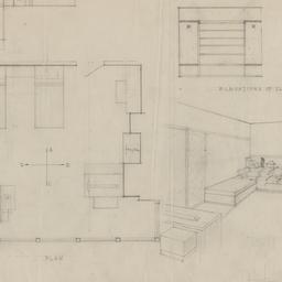Plan, view, elevations