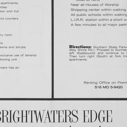 Brightwaters Edge, Howells ...
