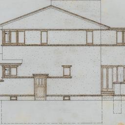 Entrance elevation
