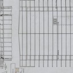 Roof rafter plan, details