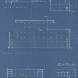 Working drawing #1: Front, ...