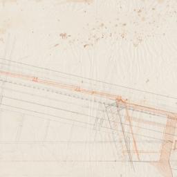 Drafting room truss section
