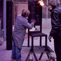 James Wines welding louver.
