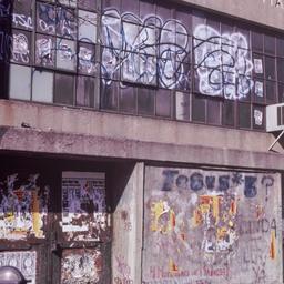 Exterior view, First Avenue...
