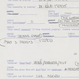 Western questionnaire, answ...