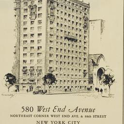 580 West End Avenue