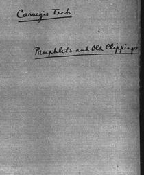 Carnegie General Donations,...