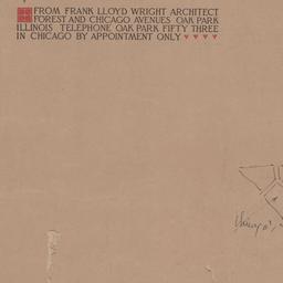 Cover sheet with sketch