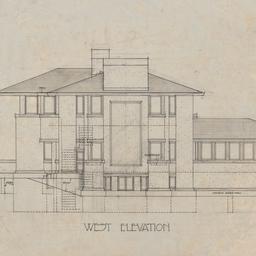 Working drawing #7: West el...