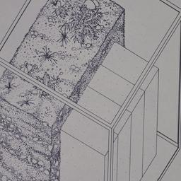 Axonometric drawing.