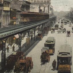 Bowery and Elevated Road. N...