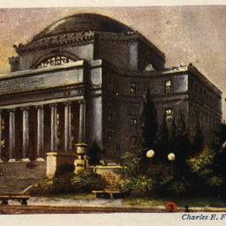New York. the Library, Colu...
