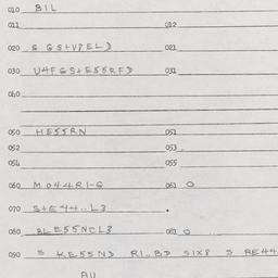 Western questionnaire, answ...
