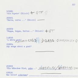 Western questionnaire, answ...