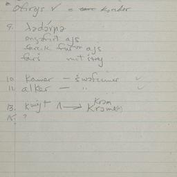 Eastern questionnaire, blue...
