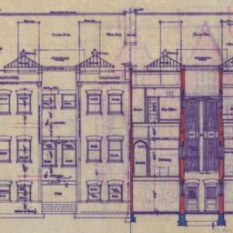 Rear elevation, transverse ...