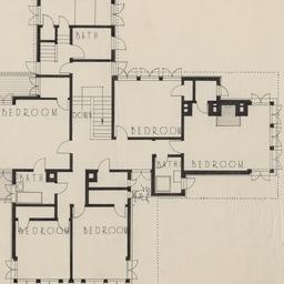 Upper floor plan for public...