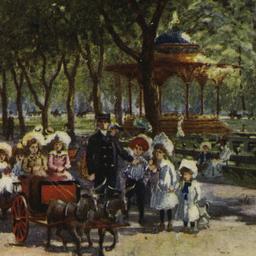 The Mall, Central Park. New...