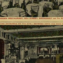 The Garden Restaurant, 50th...