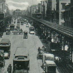 Elevated Road and Bowery, N...