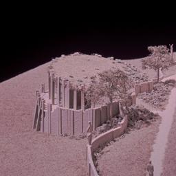 Model, garden pavilion.