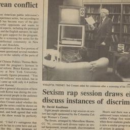 Students, profs view contro...
