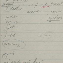 Eastern questionnaire, blue...