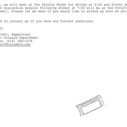 Announcements, 2004-03-04. ...