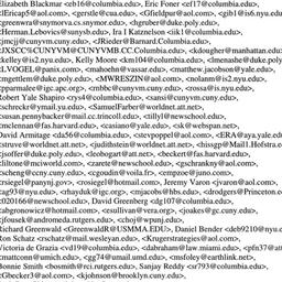 Announcements, 2002-03-05. ...