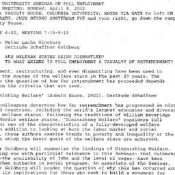 Announcements, 2002-04-08. ...