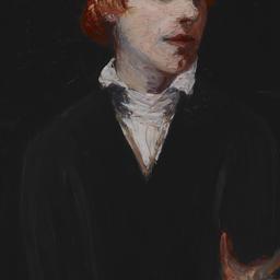 Portrait of a Woman with Re...