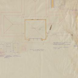 Attic plan, details