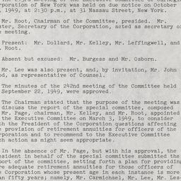 Executive Committee Meeting